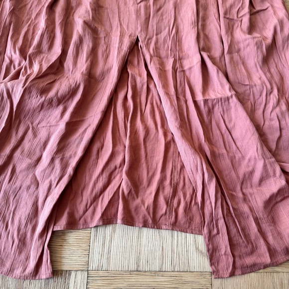 ASTR The Label XL Mid Cutout Sleeveless Maxi Dress Clay Brown Vacation Wedding - Picture 6 of 9